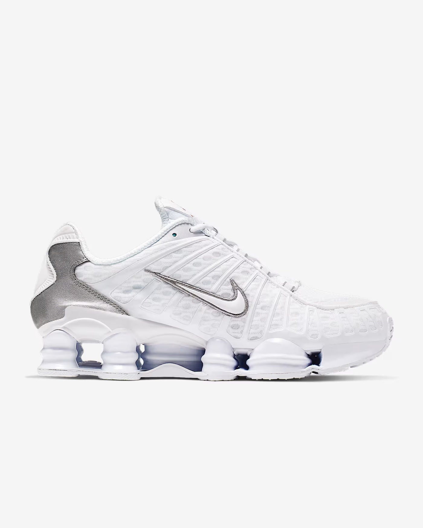 Nike Shox TL 'White Metallic Silver Max Orange'